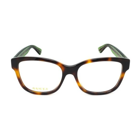 NEW GUCCI EYEGLASSES WOMEN HAVANA EYEWEAR GUCCI GG0038ON 002 - Picture 2 of 3